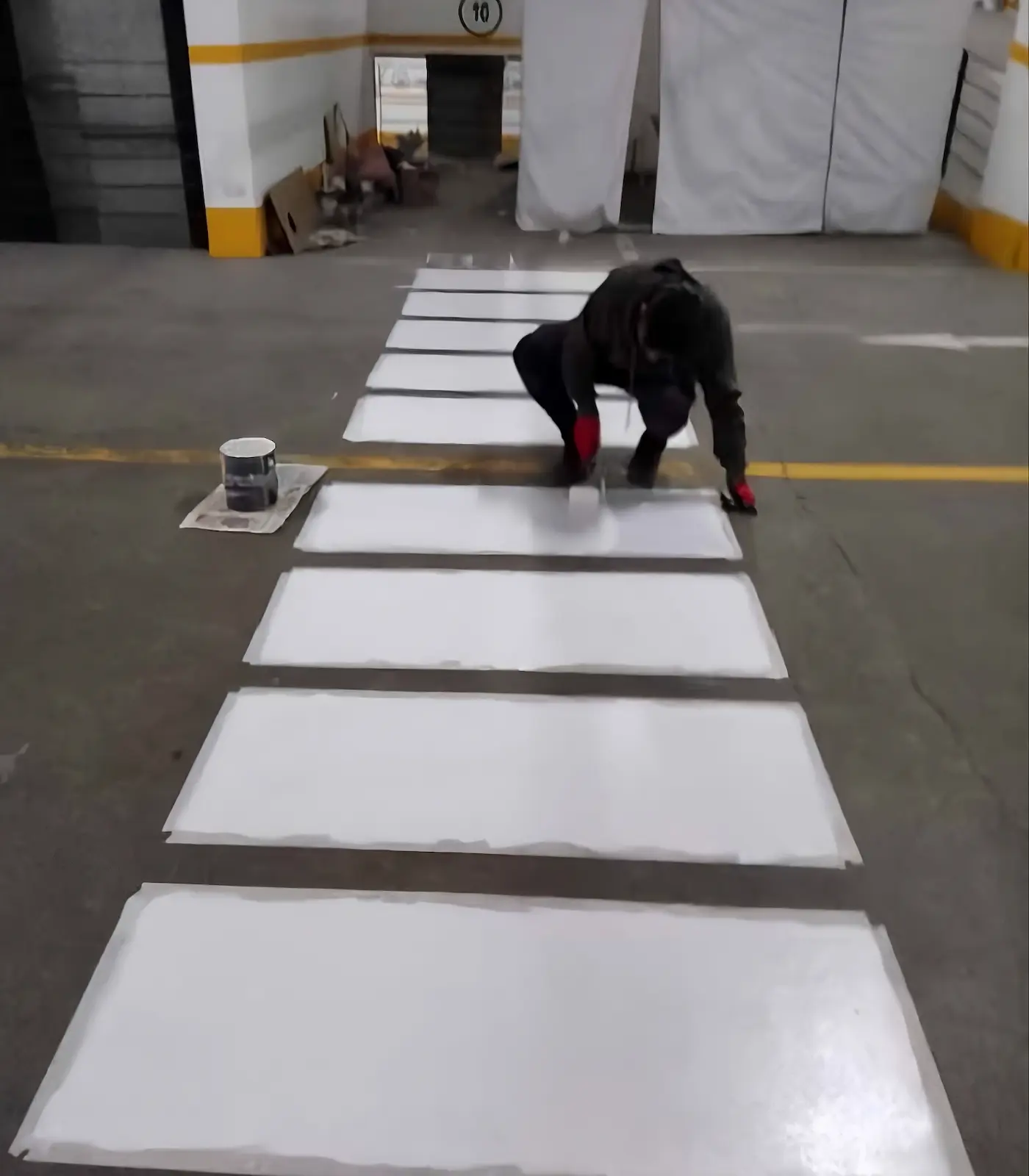 Servicio de pintura y limpieza industrial